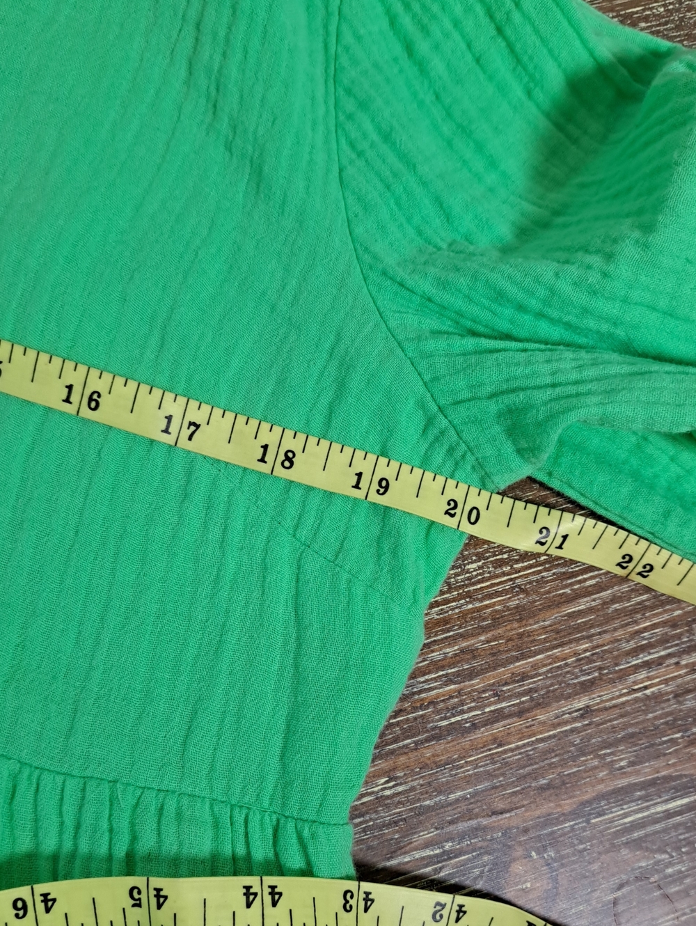 Universal Thread NWT Long-Sleeve Tiered Maxi Dress Bright Green Pockets Cotton S - Picture 8 of 11